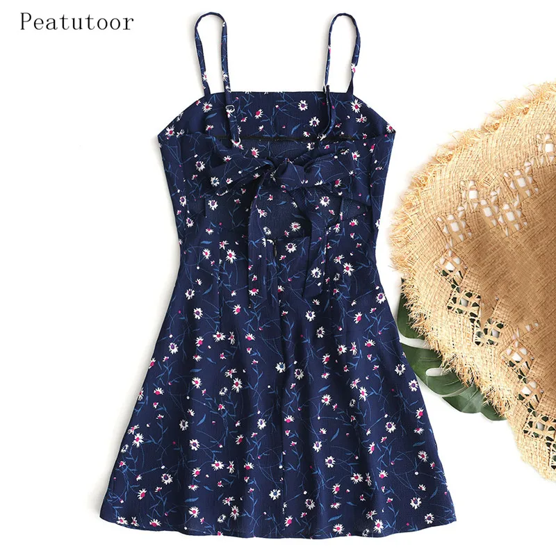 ZAN-STYLE-Boho-Floral-Prints-Bowknot-Tied-Cut-Out-Mini-Dress-Women-Halter-Backless-Belted-Beach (5)