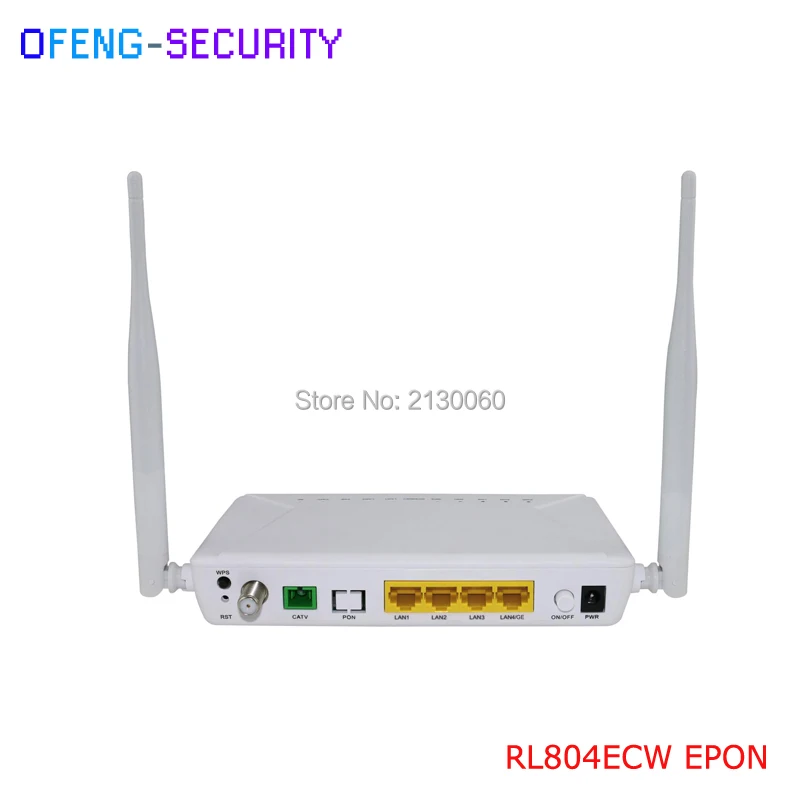 1 шт. EPON ONU 1GE+ 3FE+ 1CATV одно волокно+ wifi OTOP заказной продукт onu epon catv