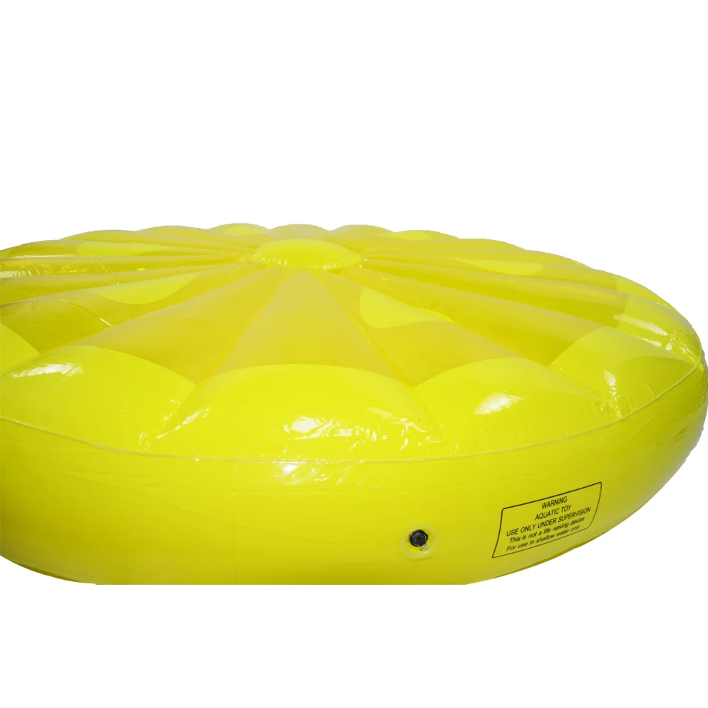160 см большой ломтик лимона бассейн поплавок огромный плавучий плот бассейны воды игрушки желтый лимон поплавок