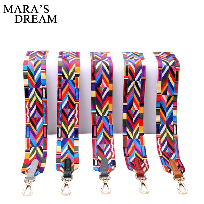 

Mara's Dream Bag Accessory Handles For Handbags Strap You Shoulder Raibow Rivets Handbags Cross Body Messenger Bag Strap