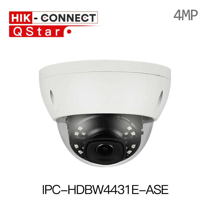 

DH IPC-HDBW4431E-ASE 4MP IR Mini Dome Network IP Camera Smart Detection 30m IR H.265 Alarm Audio In/out WDR IP67 IK10 PoE