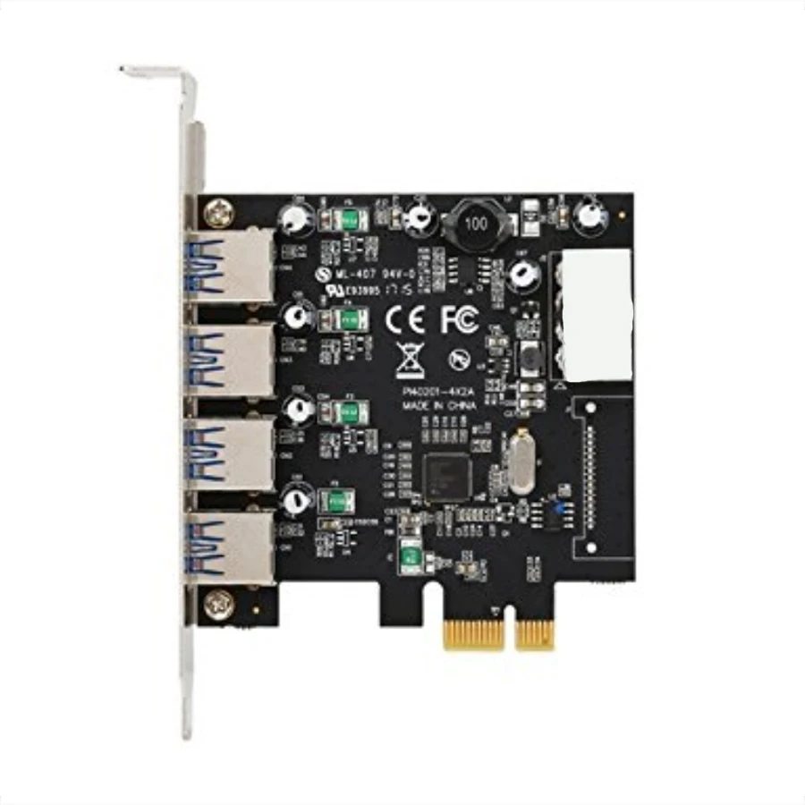 PCIe USB 3 0 4 портовый адаптер конвертера для карт/PCI express расширение добавить на карту