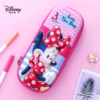 

Disney EVA waterproof stationery box Mickey Minnie 3D pencil case primary school children's pencil case