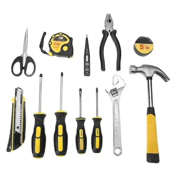

13pcs Screwdriver Spanner Wrench Cutting Pliers Household Fix Tool Set repair tool Kit