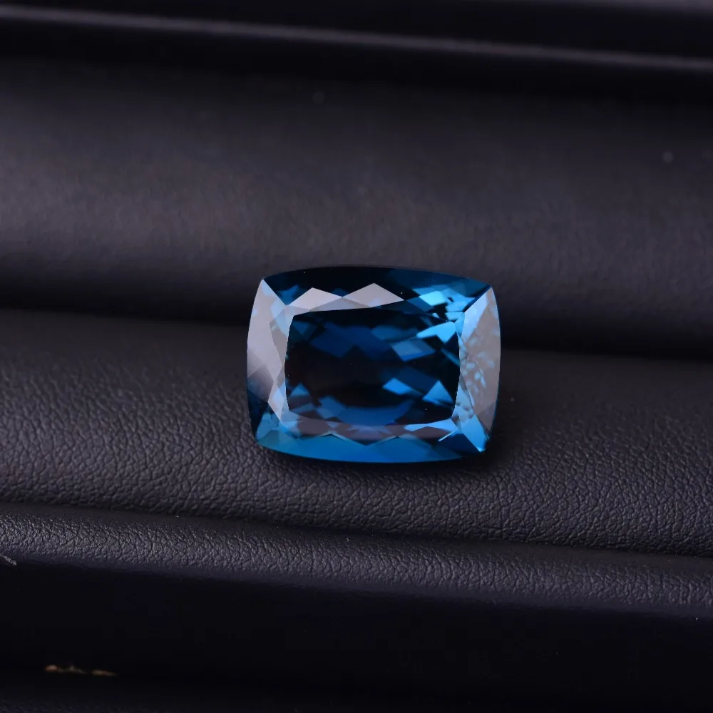 

33.21 ct Blue Topaz 20.7mm*16.1mm*11.1mm Perfect quality gemstones.