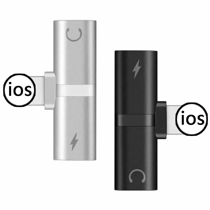 Dual 2 in1 for Lightning Adapter Charging Adapter For iPhone 8 Plus X IOS 10 11 12 Charger Splitter Headphone Adapter Converter Dual 2 in1 for Lightning Adapter Charging Adapter For iPhone 8 Plus X IOS 10 11 12 Charger Splitter Headphone Adapter Converter