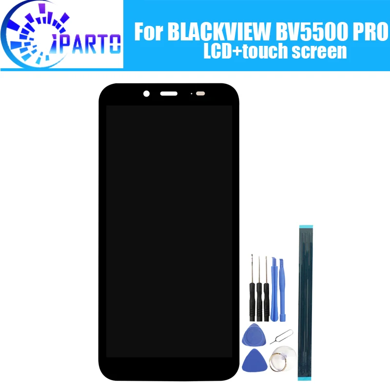 

BLACKVIEW BV5500 PRO LCD Display+Touch Screen 100% Original Tested LCD Digitizer Glass Panel Replacement For BV5500 PRO