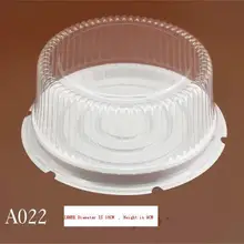 Новое поступление, упаковка для украшения торта, ПВХ коробка для торта, 7 дюймов, упаковочная коробка для украшения торта на свадьбу, 200 шт./лот