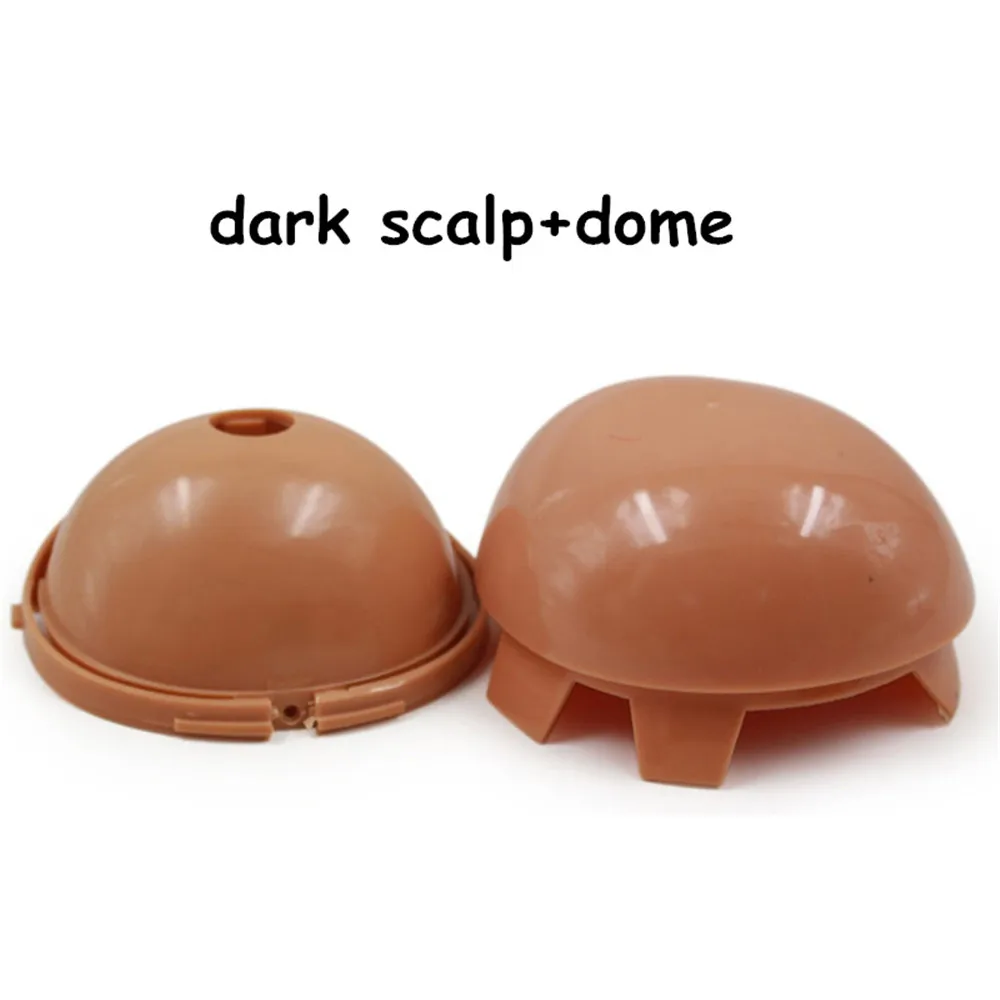 Для 1/6 Blyth dome и кожи головы 5 цветов на выбор - Цвет: Black set