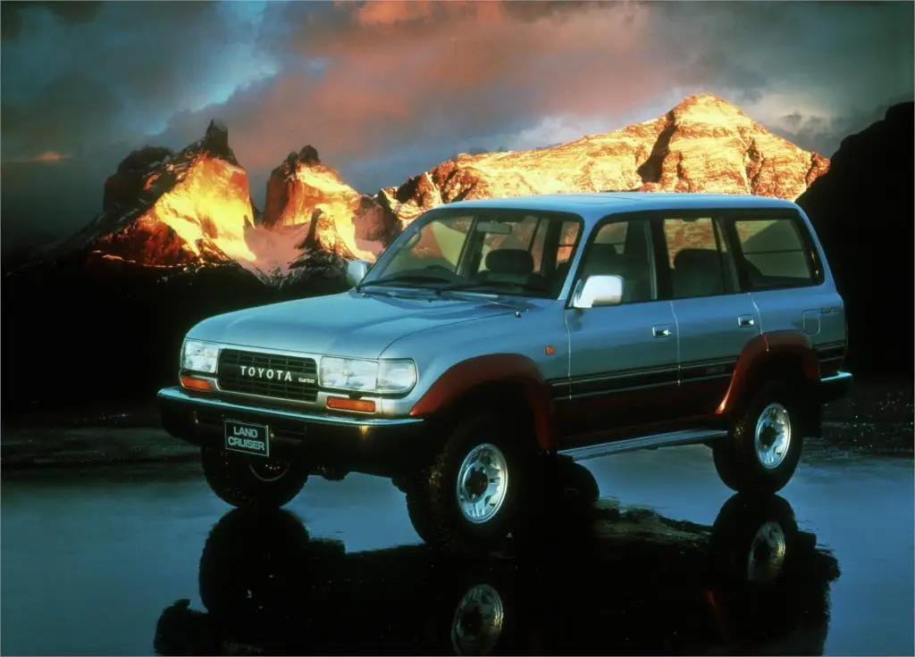 Крыло вспышки арки колеса крыло аксессуары брызговик для Toyota Land Cruiser Prado Lc80 Fj80 1990-1998