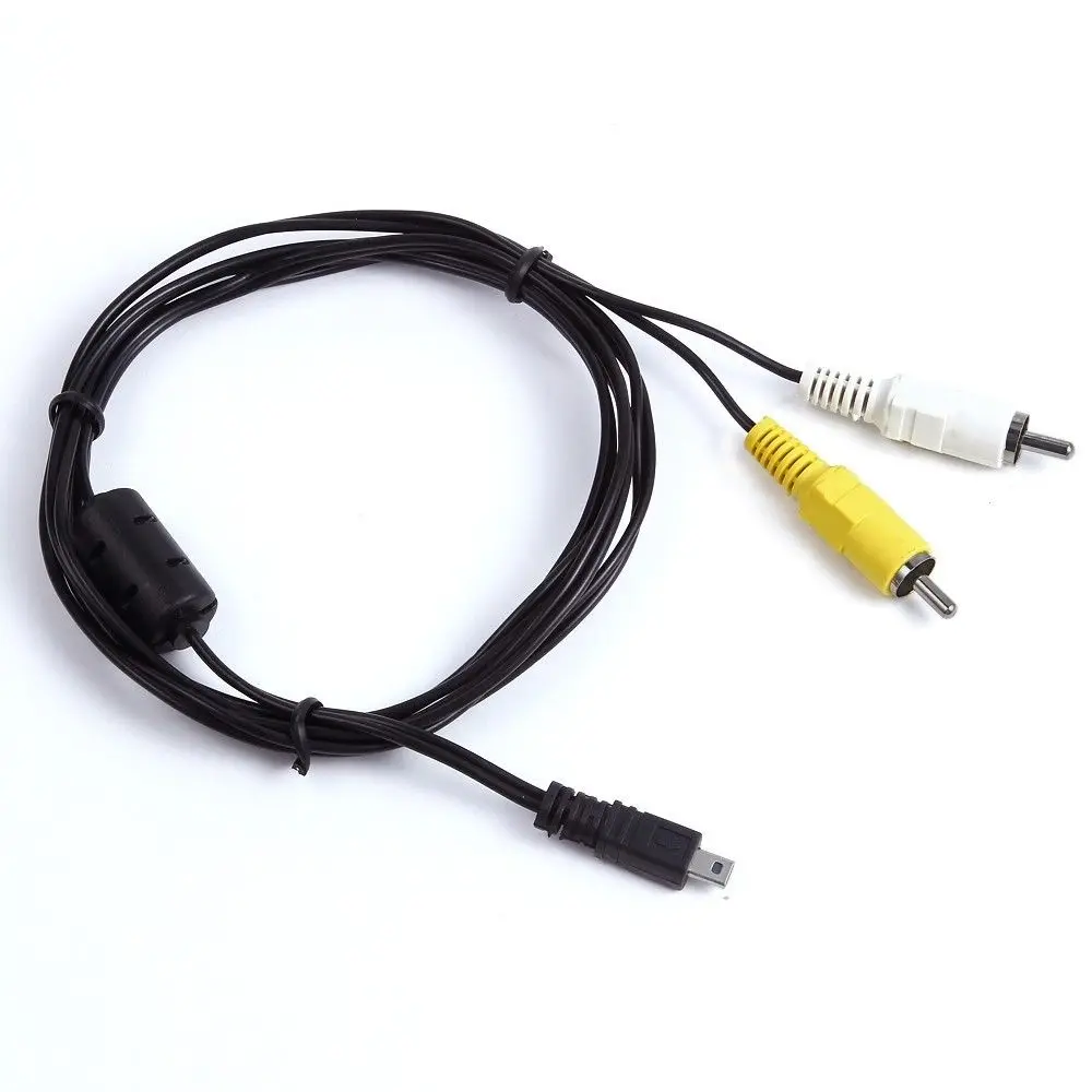 Sincronización de datos USB av A//V TV Cable Cable De Vídeo Para Cámara Fujifilm Finepix S1800 Fd
