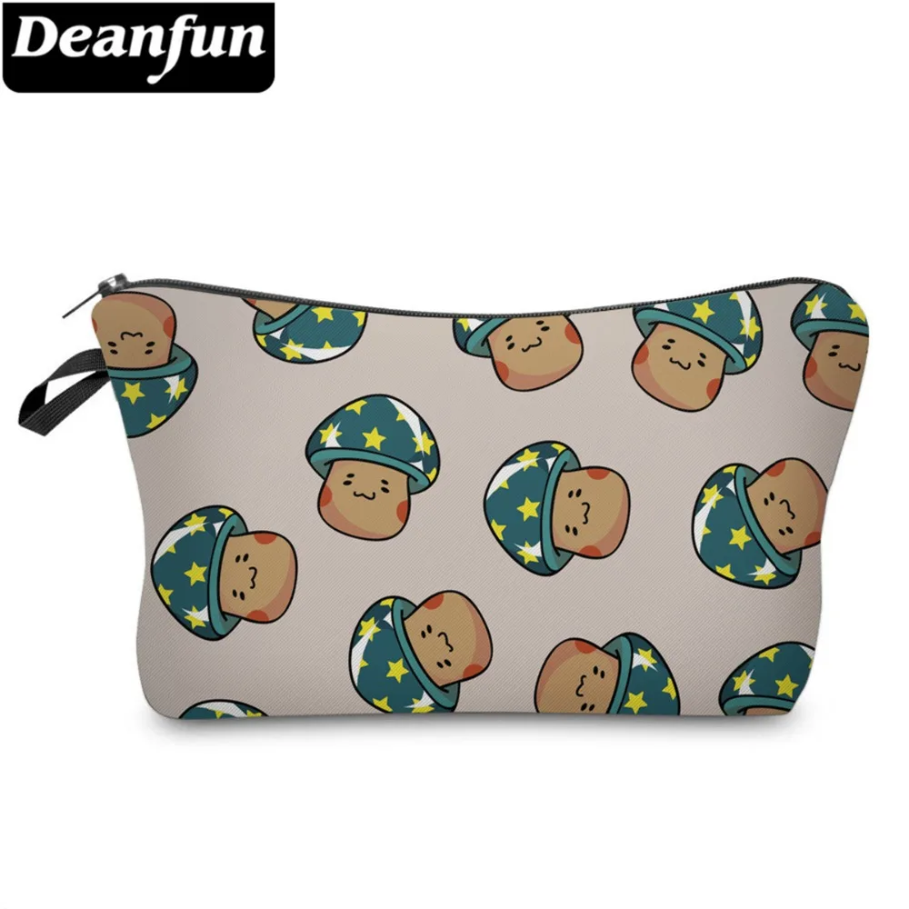 

Deanfun Cosmetic Bags 3D Printed Cute Mushroom Travel Organizer Necessaries for Girls 51090 #