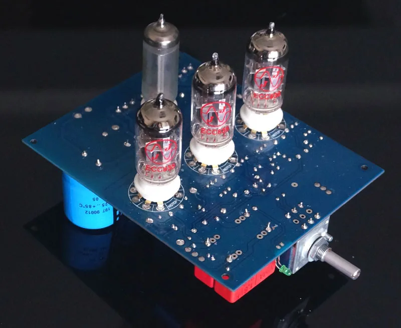 Maratz 7 12AX7 3pcs+6Z4 Tube Preamplifier kit WLX | Электроника