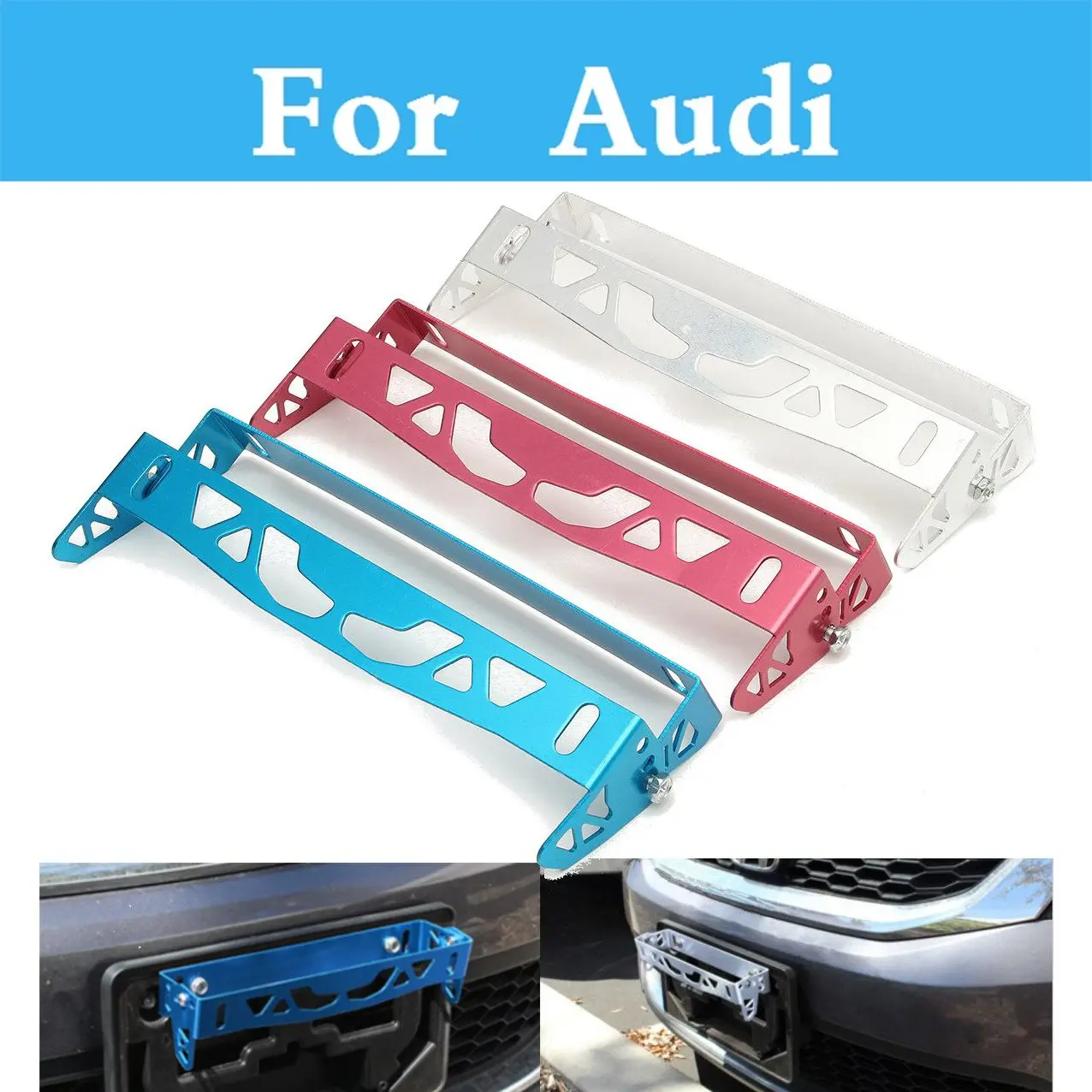 Auto Truck Bumper Tilt License Number Car Plate Registration Plate