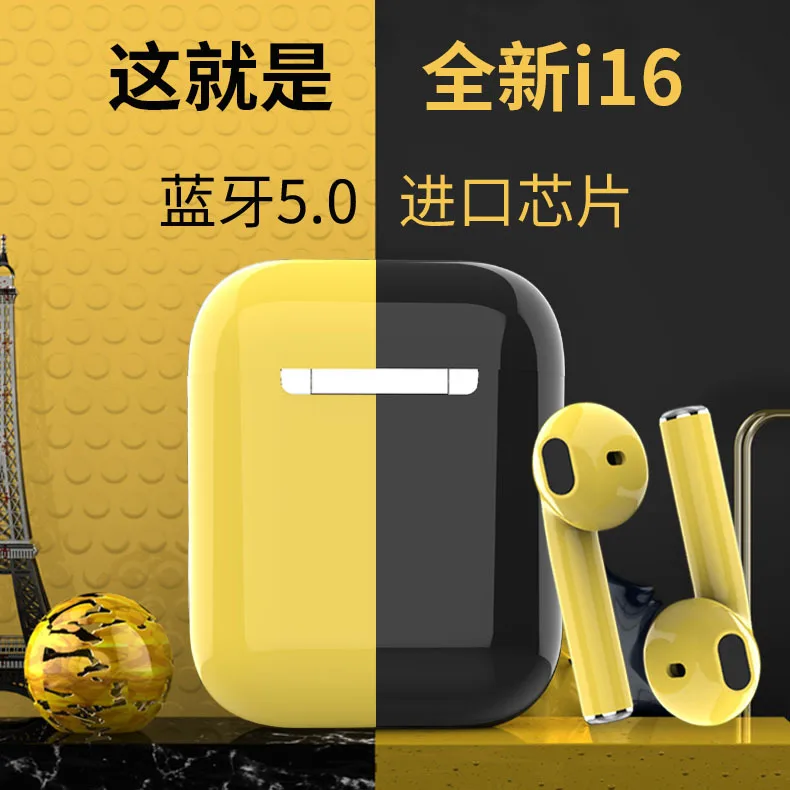 

Smart headset 5.0 i10tws binaural i16 Bluetooth headset i10 Bluetooth headset 5.0 for apple iphone ipod huawei htc samsung zte