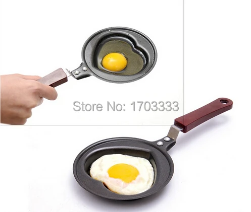 Кулинарные инструменты для яиц Кухонные гаджеты мини мультфильм торт инструменты горшок жареный яичный блин любовь яйцо в форме сердца антипригарная сковорода 200 шт