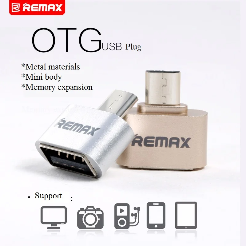 Оригинальный разъем REMAX Micro USB OTG для Android Mobile расширения памяти чтение u-диск