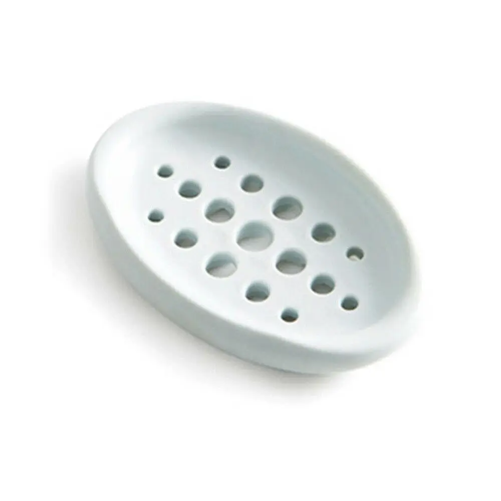 Силиконовая мыльница для ванной комнаты гибкая многофункциональная тарелка для мыла сушка на подносе креативный мыльница для душа Прямая поставка - Цвет: Белый
