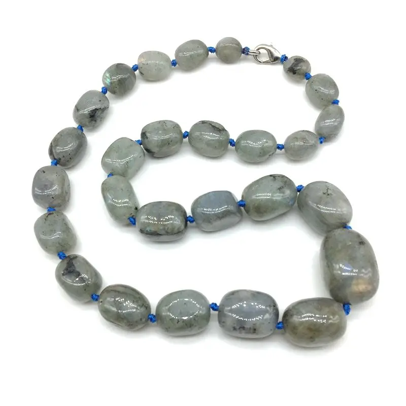labradorite bead necklace