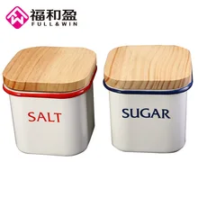 Керамические банки с квадратной крышкой 1 шт., герметичный маленький резервуар, китайские бутылки для хранения, контейнер для сахара и соли, Подарочная банка в китайском стиле с рубином