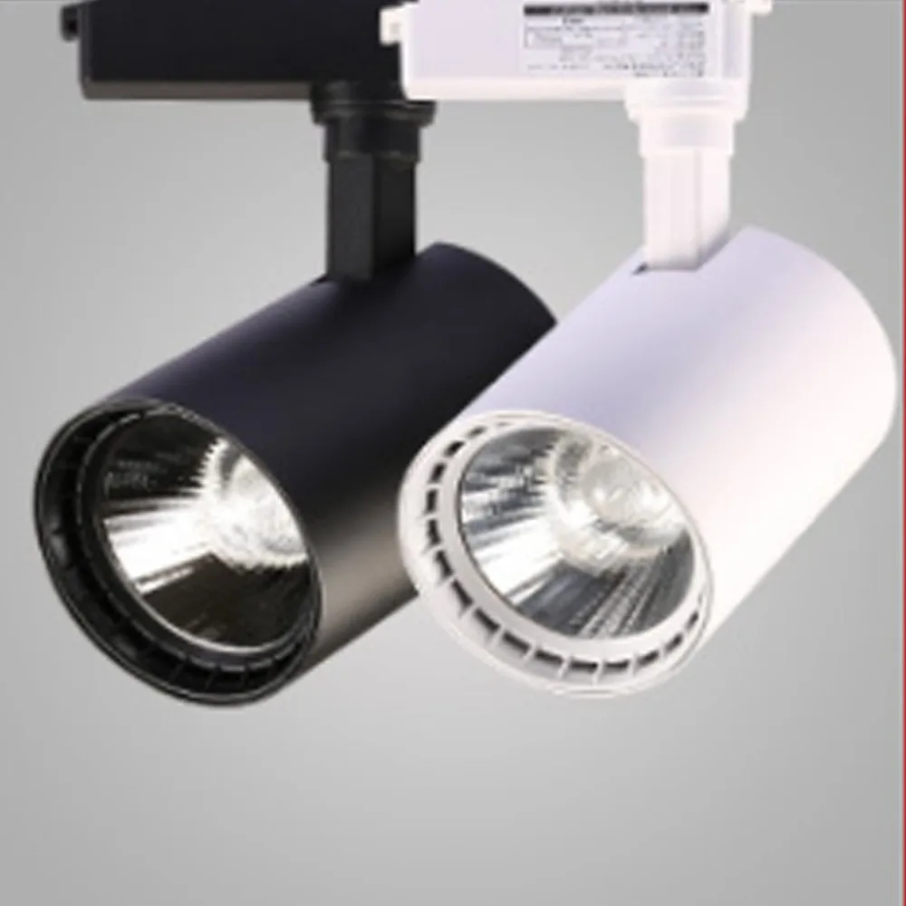 Cob Guideway Background Wall Exhibition Ceiling Mounted Led Spotlight