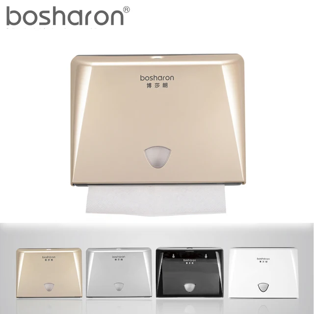 Z Folding Paper Towels Dispenser Tissue Box Holder Wall Mounted Abs Z Folding Paper Towels Dispenser Tissue Box Holder Wall Mounted Abs Plastic Kitchen Accessories White Gold