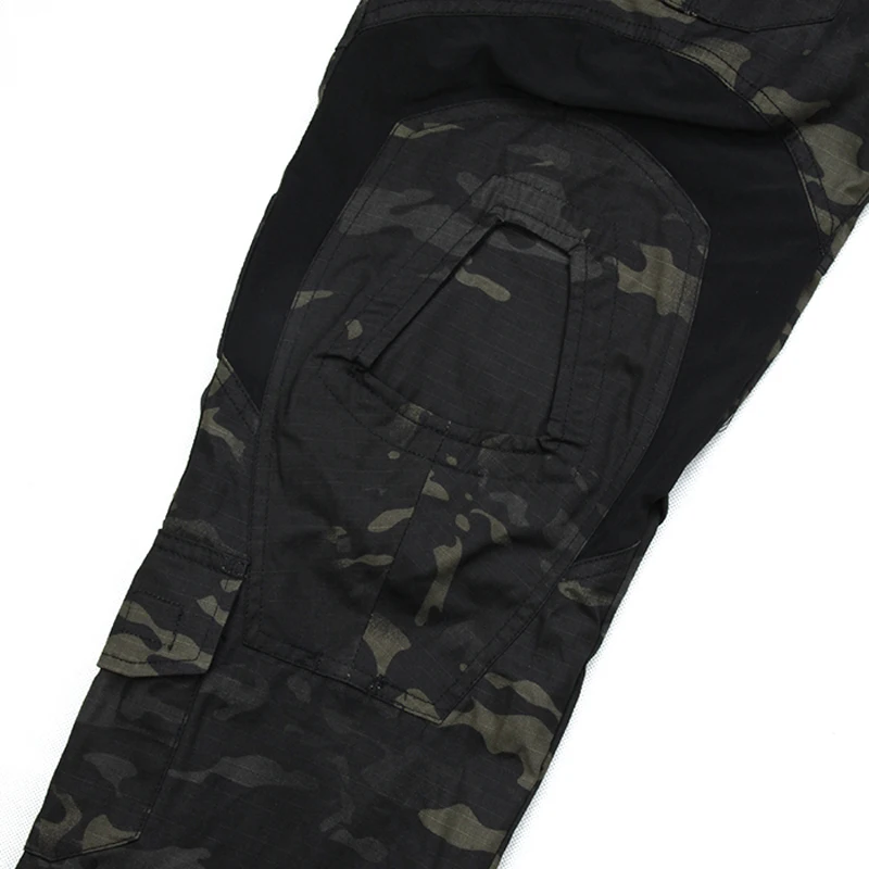 airsoft paintball hunting accessories G3 tactical training pant military pants with knee pad set compact uniform for shooting (4)