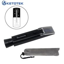 Ручной спиртовой рефрактометр спиртометр 0~ 80% в/в ATC ручной инструмент тестер для вина KTW80