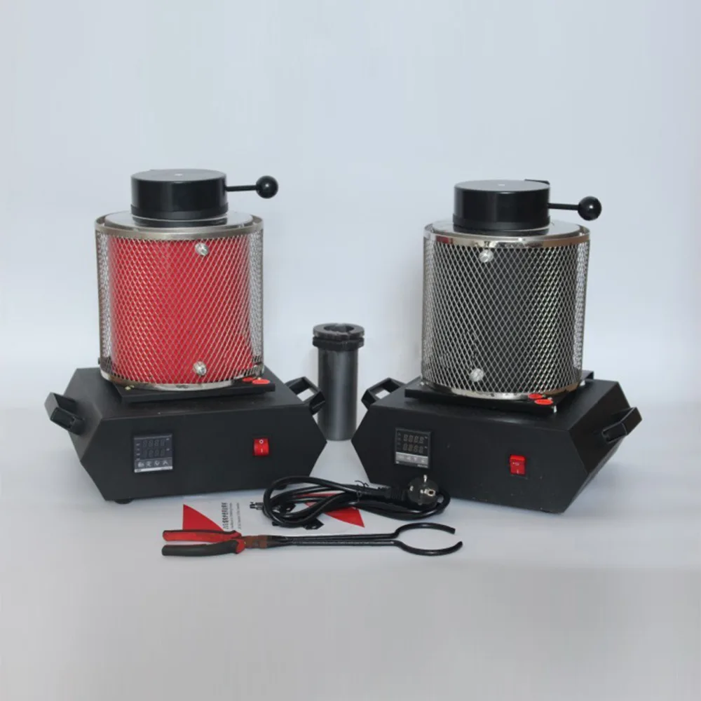 110V/220V 1kg Jewelry Melting Machine Automatic Digital Melting Furnace