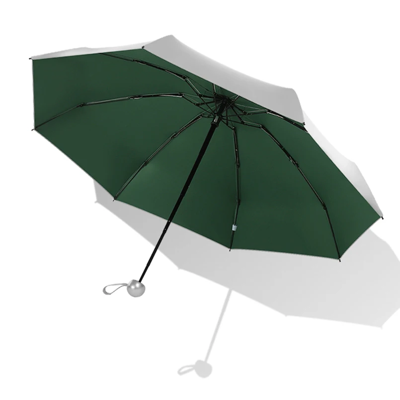 8 ребра карманный мини зонтик анти УФ Paraguas зонт от солнца дождь Ветрозащитный светильник Складные портативные зонты для женщин мужчин детей