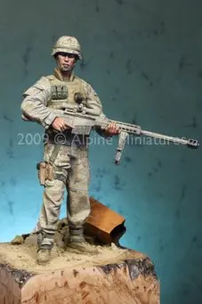 

Pre order goods-AL 16008 1/16 Modern US Marines Sniper