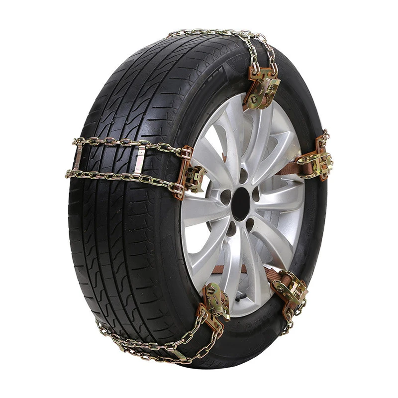 Грязевая шина цепь замена аксессуар замена универсальный грузовик внедорожник носимая противоскользящая металлическая Новая прочная