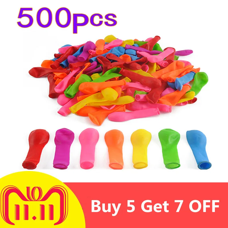 

500Pcs Funny Water Balloons Toys Magic Summer Beach Party Outdoor Filling Water Balloon Bombs Toy For Kids Adult Children