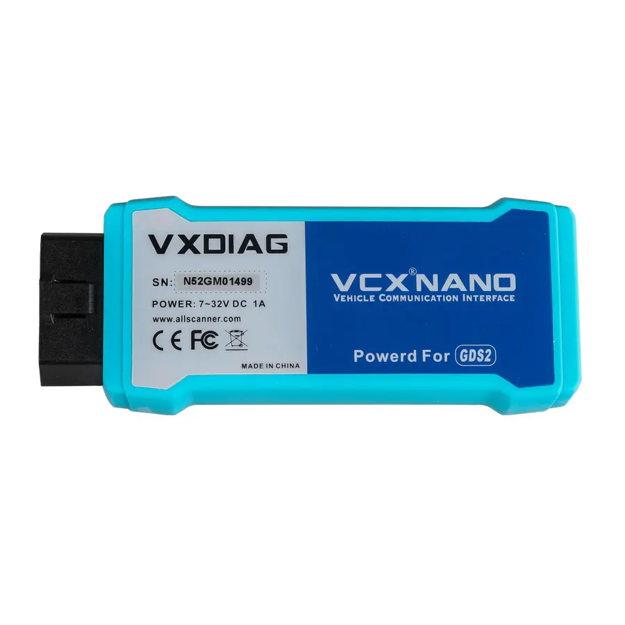 Wersja WIFI VXDIAG VCX NANO dla systemu diagnostycznego/programującego opla GDS2 i TIS2WEB Wersja WIFI VXDIAG VCX NANO dla systemu diagnostycznego/programującego opla GDS2 i TIS2WEB