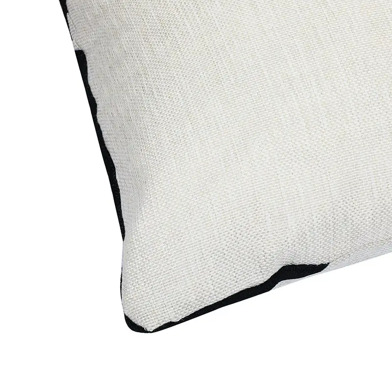 Льняная хлопковая наволочка для подушки с буквенным принтом, декоративная наволочка для дивана, декоративная наволочка 40221