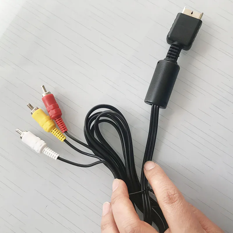 1.8M AV Cable RCA For PS2 PS3-8