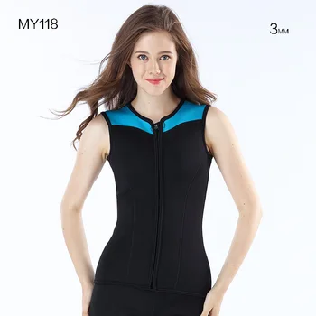 

3mm Neoprene Nylon Warm Diving Vest Split Suit Vest Outdoor Surfing Vest Swimming Vest For Unisex Size S-XXL