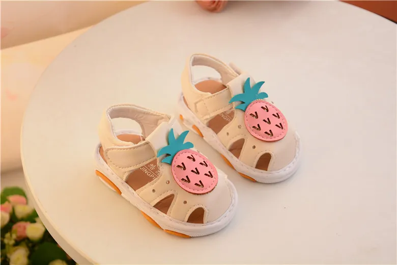 Г. летние милые детские сандалии спортивная обувь для мальчиков и девочек от 0 до 15 месяцев обувь с мягкой подошвой для новорожденных пляжная обувь