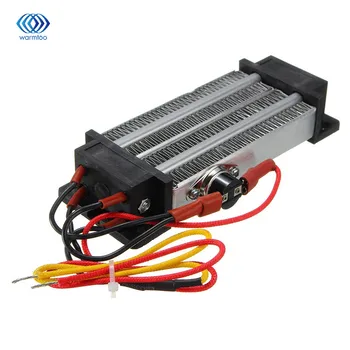 

Electric Ceramic Thermostatic PTC Heating Element Heater Surface Insulation Constant Temperature Air Heating AC 220V 500W