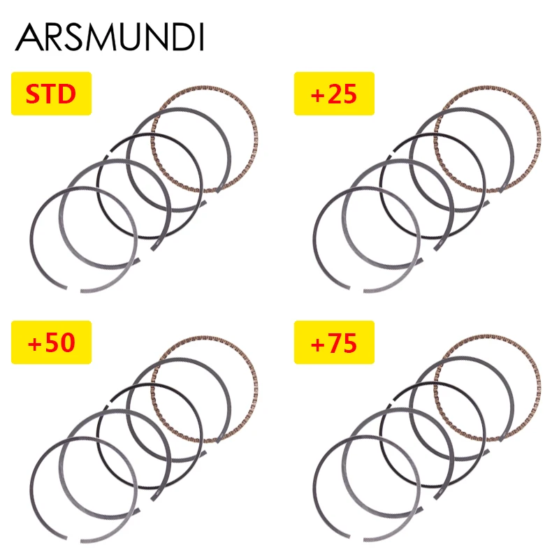 

Motorcycle Engine Cylinder Part Piston Rings For Suzuki GSF250 Bandits 250 72A 73A 74A 913 GSXR250 GSX250 GSX250R GJ73A GJ74A