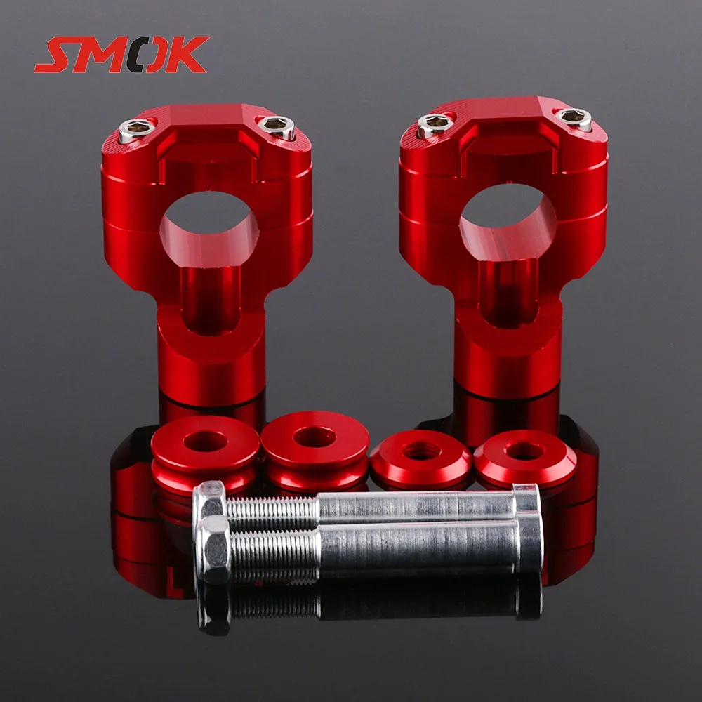 

SMOK For Kawasaki Z800 Universal Motorcycle Accessories CNC Aluminum Alloy 28MM Handlebar Handle Bar Clamps Riser