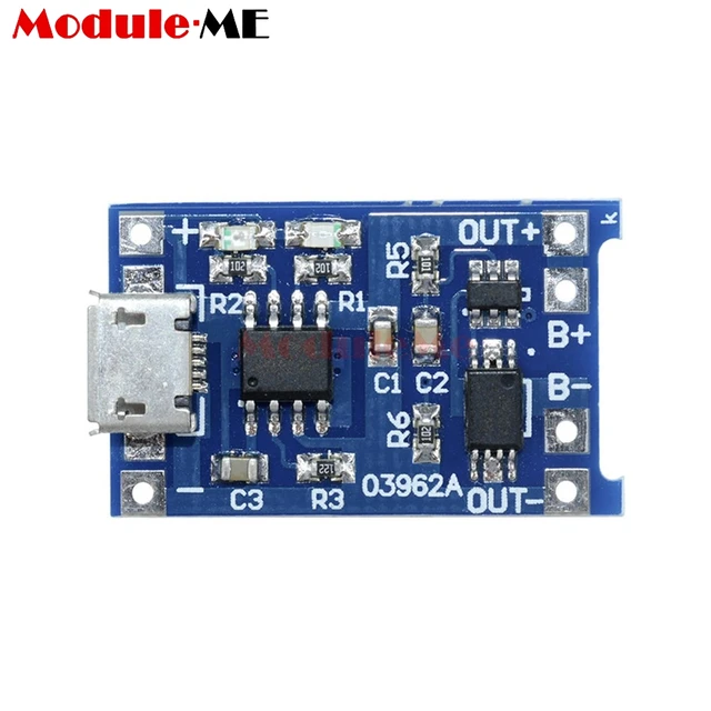 Chargement USB 5-PCS-Micro-USB-5-V-1A-18650-TP4056-Batterie-Au-Lithium-Chargeur-Module-De-Charge.jpg_640x640