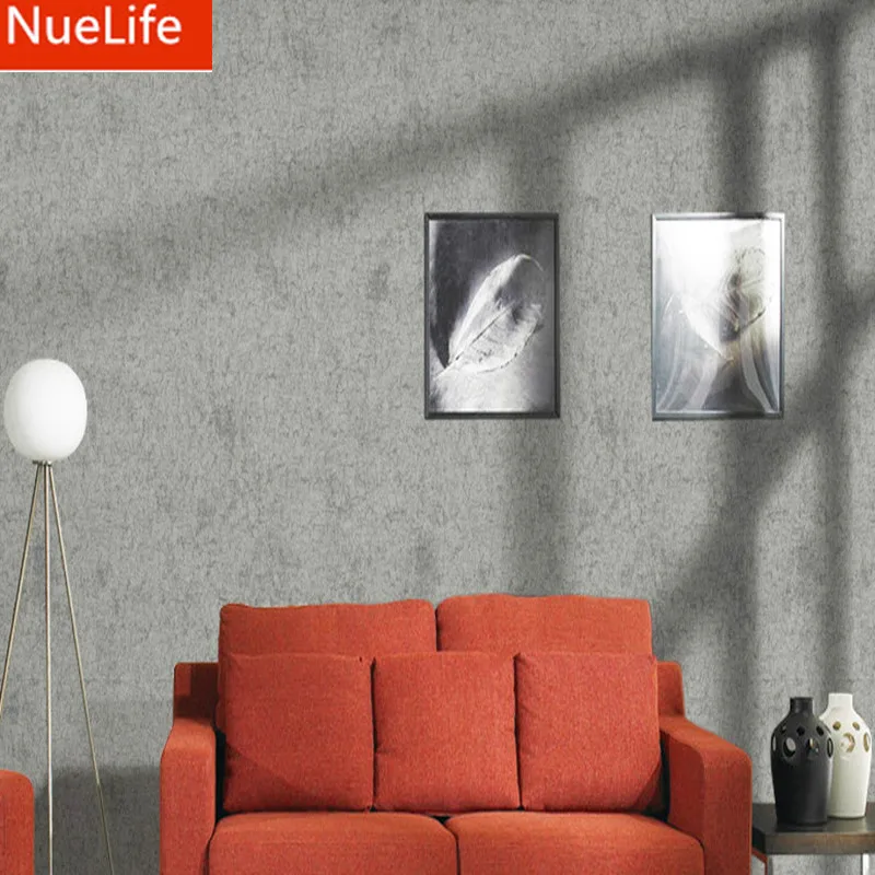 

0.53x10m Retro Gray Crack Pattern PVC Wallpaper Garment Store Restaurant Living Room Bedroom Background Waterproof Wallpaper