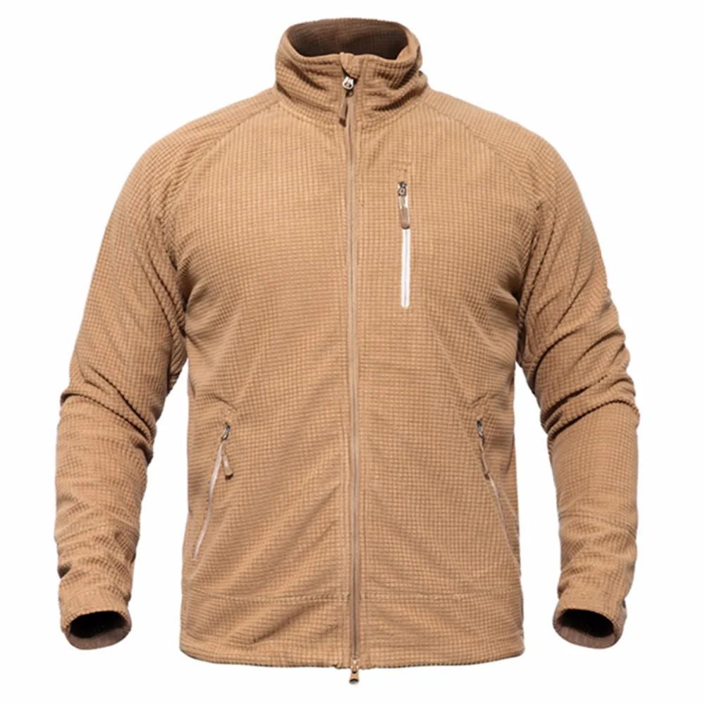 Весенний мужской Тактический тренировочный флисовый свитер для походов, бега, велоспорта, куртка, Мужское пальто