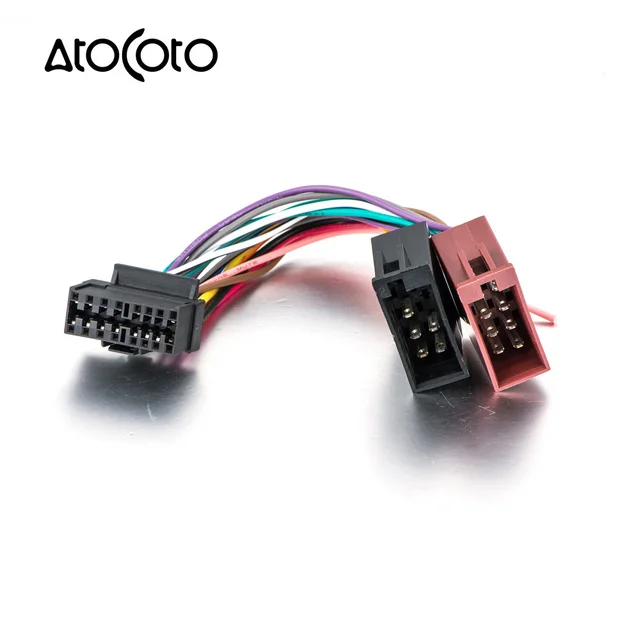 iso standard plug wiring harness for sony cdx mex dsx wx car cdiso standard plug wiring harness for sony cdx mex dsx wx car cd radio audio stereo
