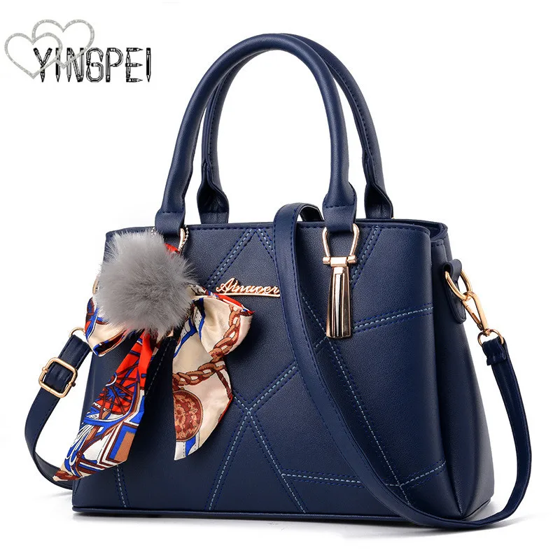 Women Bag Designer New Fashion Casual women&#39;s handbags Luxury shoulder bag high quality PU Brand ...