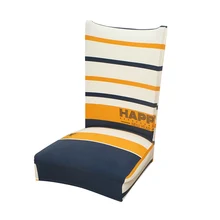 1 Pcs Chair Cover Stretch Elastic Anti-dirty For Office Seat Dining Room Restaurant Hot Sale premium tartan fabric tub chair armchair dining living room office reception hot sale