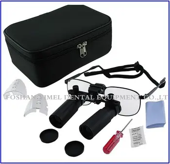 

6.0x Magnification Dental Loupes Surgical Medical Binocular Nickel Alloy Frame