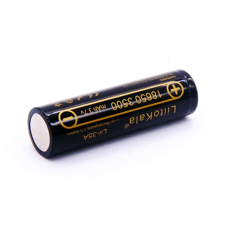 HK LiitoKala Lii-35A 18650 3500mAh 3,7 V литий-ионная аккумуляторная батарея 10А литиевая батарея с высоким дренажом для Flashinglight Vaping