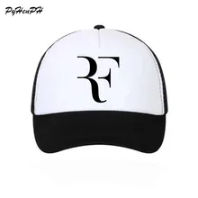 Роджер Федерер теннисные вентиляторы бейсболка сетка Летние Стильные кепки мужские и женские регулируемые Унисекс Взрослые крутая сетчатая шапка